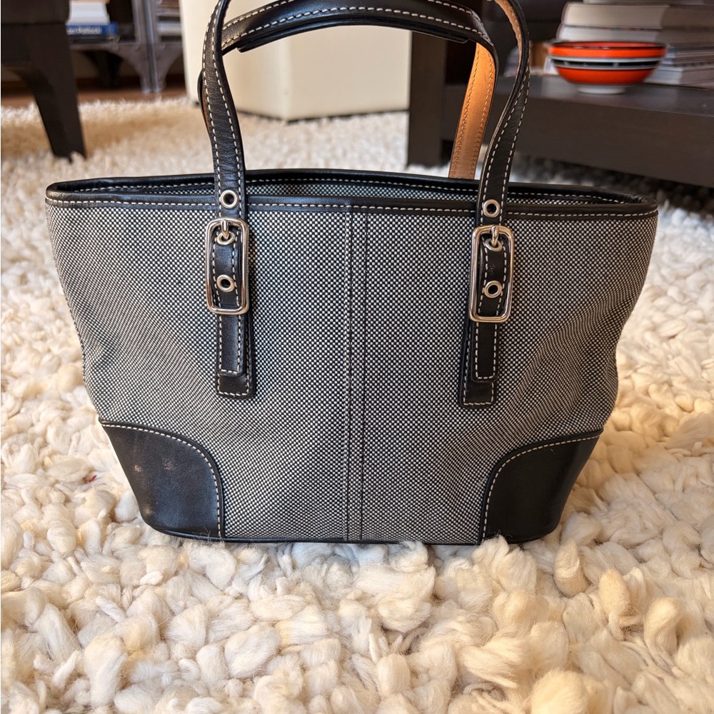 Vintage Coach Mini Tote